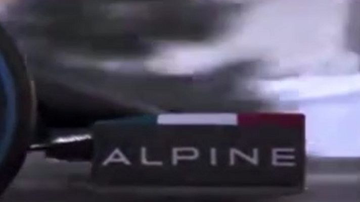 Telediario 1 - Primeras imágenes del monoplaza de Alonso