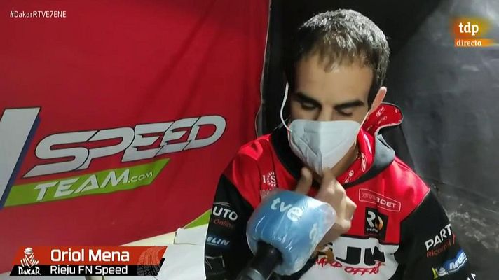 Dakar - Dakar 2021 | Así cuenta Oriol Mena su odisea en la quinta etapa