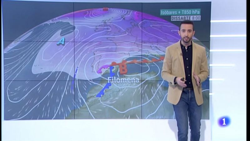 Sergi Loras ens explica la previsió del temps a Catalunya