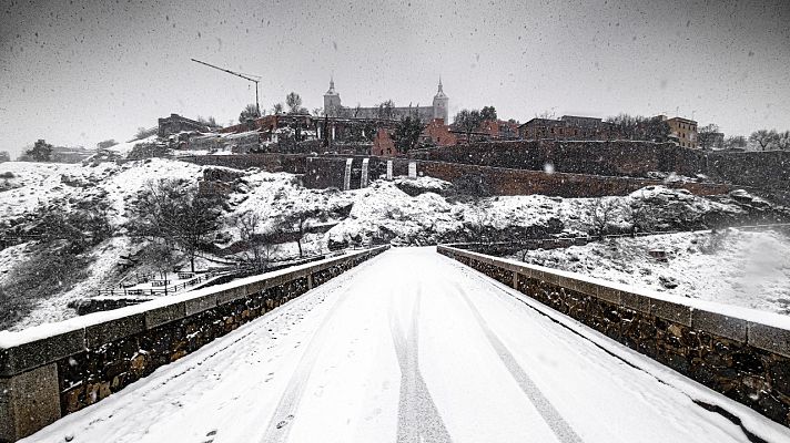 La gran nevada que ha dejado 'Filomena' en España
