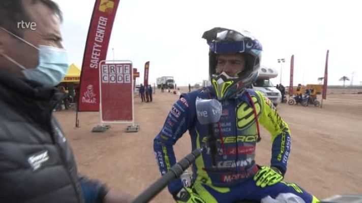 Dakar - Dakar 2021 | Lorenzo Santolino: "He ido con calma intentando leer bien las dunas"