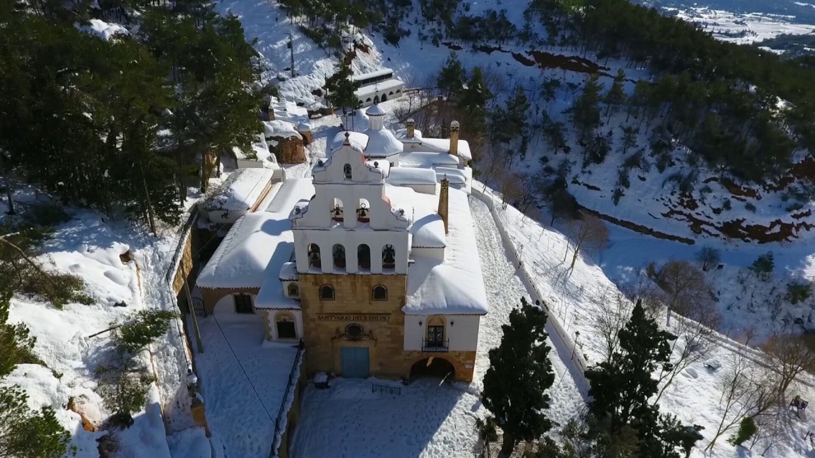 Valencia otra gran nevada por Filomena