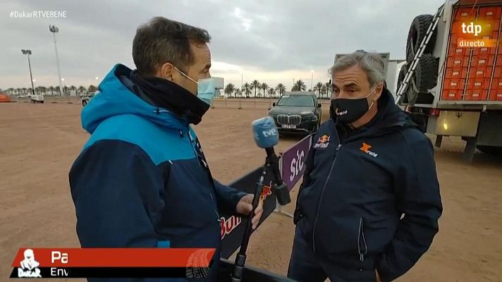 Dakar 2021 | Carlos Sainz: "Por fin una etapa limpia"