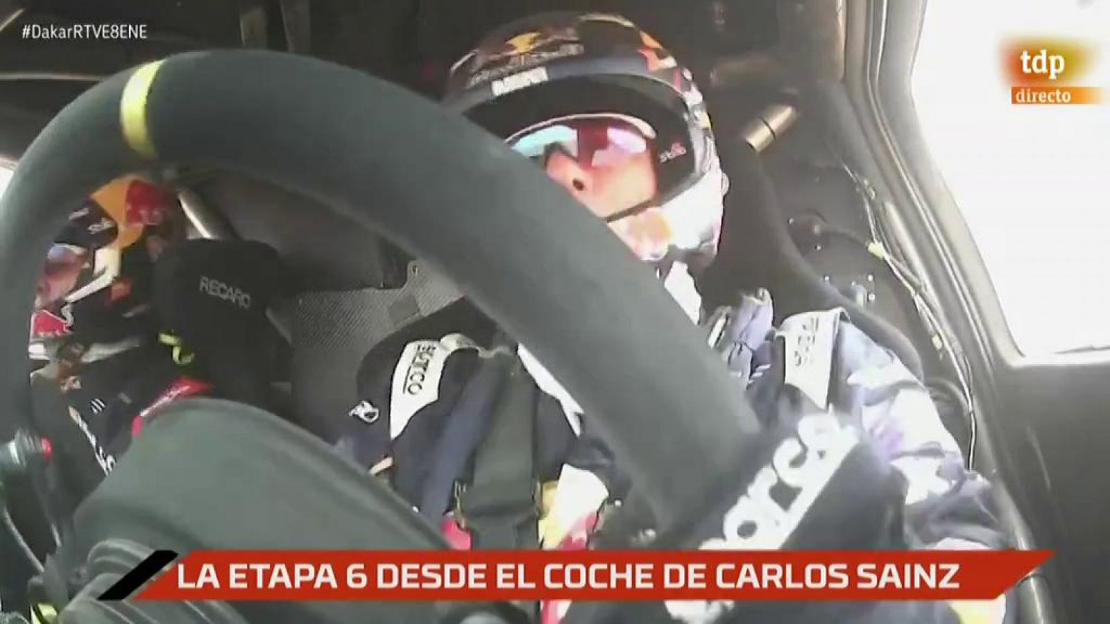 Dakar 2021 | La etapa 6 desde dentro del coche de Sainz