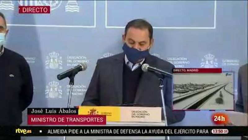 Ábalos pide permanecer en casa ante el peor temporal en 50 años: ¿La situación es grave¿