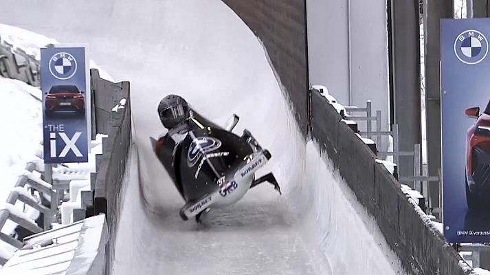 Bobsleigh masculino - Copa del mundo descenso. 2ª manga