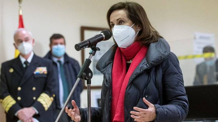 Informativo 24h - Robles anuncia que la UME reforzará su apoyo por el temporal: "Van a caer las temperaturas y nos preocupa la congelación"