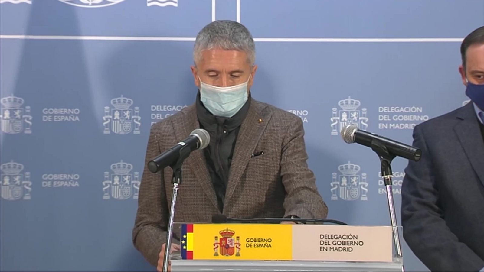 Especial informativo - Comparecencia por la situación provocada por el temporal "Filomena" - 09/01/21 (2) - ver ahora