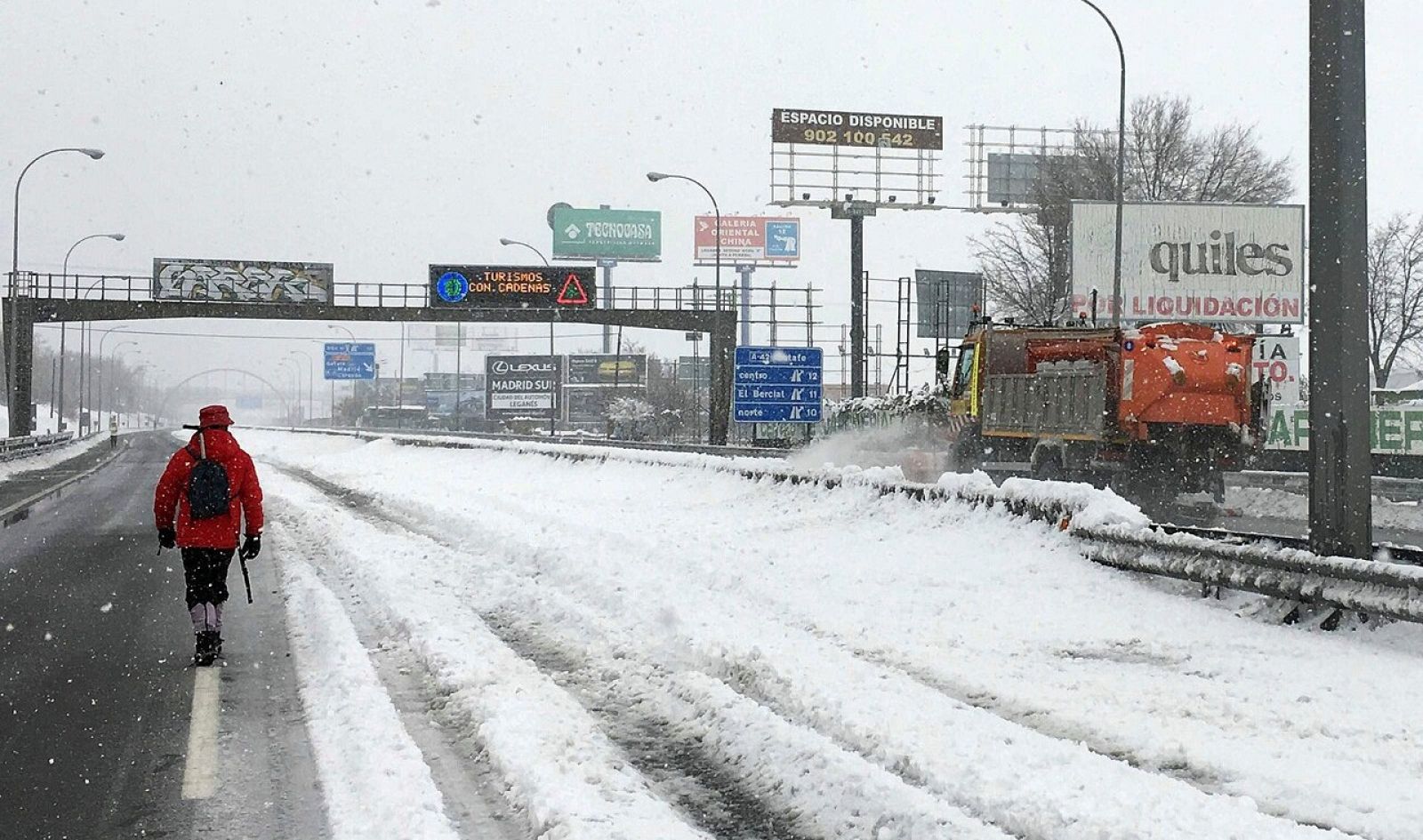 Temporal Filomena  Madrid retoma el servicio de trenes y Barajas ya opera  salidas