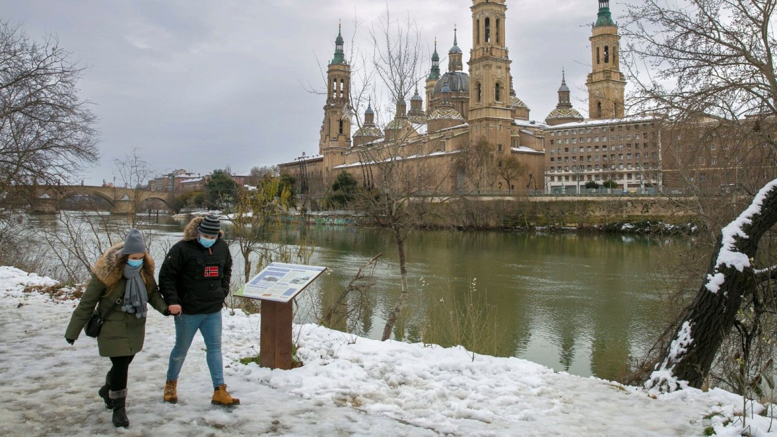 Castilla-La Mancha, Aragón y Madrid suspenden las clases debido al temporal