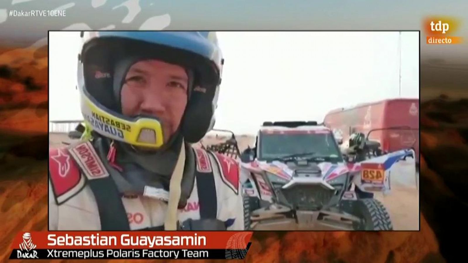 Dakar 2021 | Sebastián Guayasamin: "Chermin estaba bastante mal"