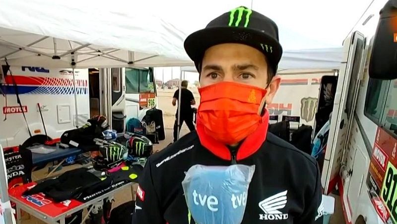 Dakar 2021 | Joan Barreda: "Ha sido un buen día a pesar de abrir pista"