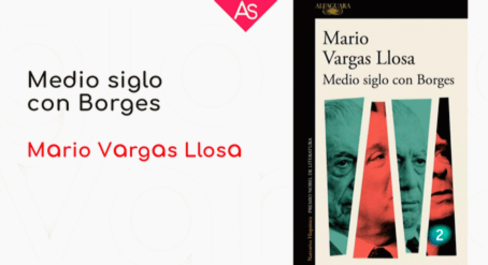 La aventura del saber Medio siglo con Borges Mario Vargas Llosa literatura #AventuraSaberLibros