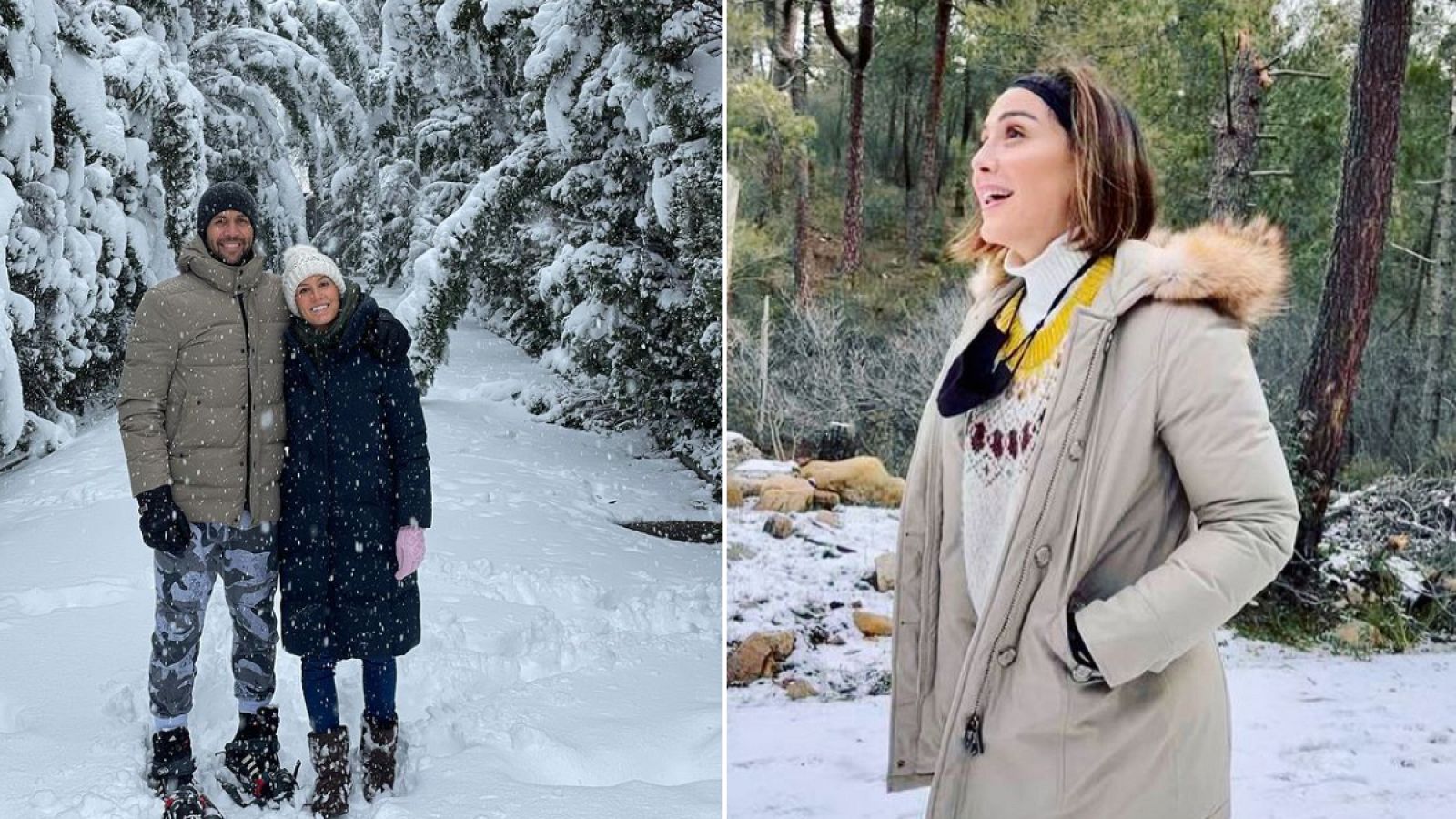 Tamara Falcó 'entrena' en la nieve junto a Ana Boyer y Fernando Verdasco