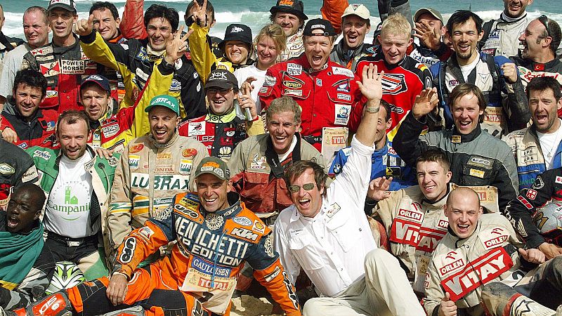 Dakar 2021 | homenaje del dakar a hubert auriol