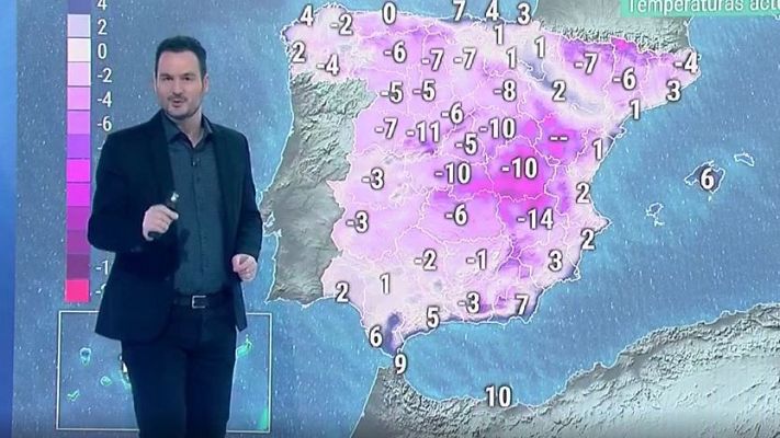 El tiempo - El tiempo - Cielos despejados y temperaturas muy bajas