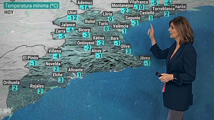 L'informatiu - Comunitat Valenciana - El tiempo en la Comunidad Valenciana - 12/01/21