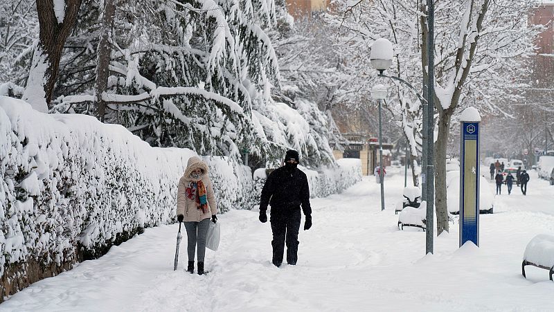 Ola de frío extremo: termómetros a 25 grados bajo cero en Teruel