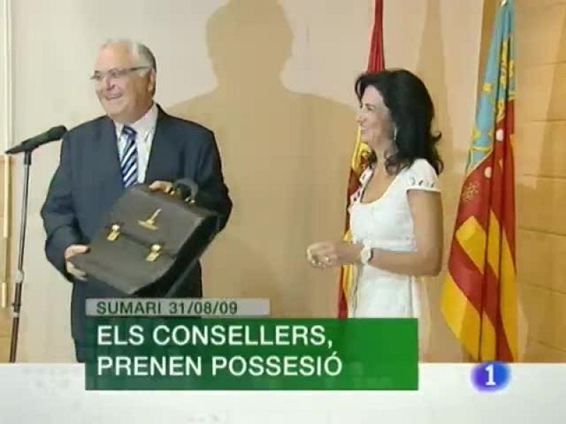  L'Informatiu. Informativo Territorial de la C.Valenciana (31/08/09)