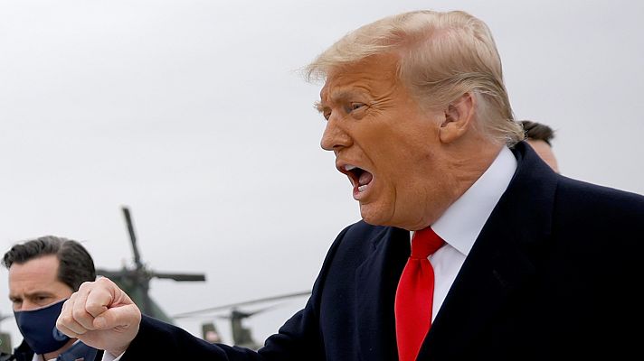 Telediario 1 - Donald Trump tilda de "ridículo" que se le abra un segundo j