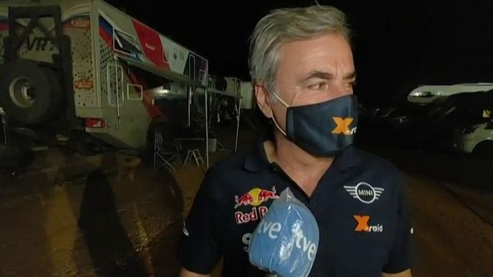 Dakar - Dakar 2021 Etapa 9 | Carlos Sainz. "Hemos terminado la etapa sin frenos"