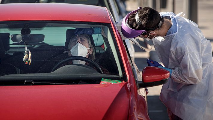 Telediario 1 - La Comunidad Valenciana bate sus propios récords en la tercera ola de la pandemia