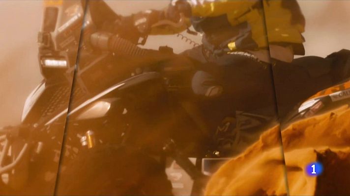 Telediario 1 - Cornejo abandona el Dakar por una caída y Barreda vuelve a la pelea