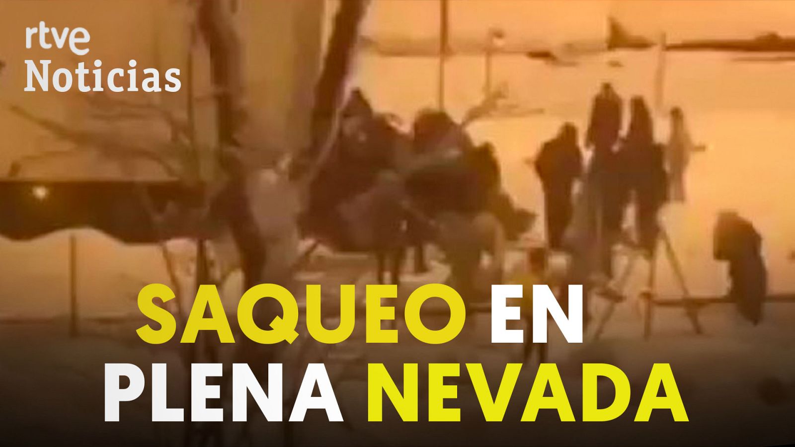 Desvalijan en Madrid un camión con 20 toneladas de comida durante la nevada