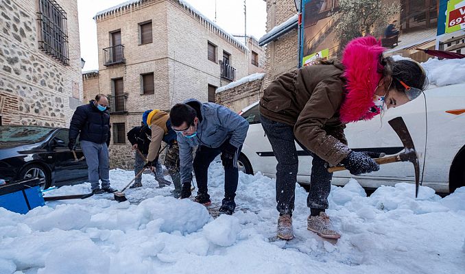 Temporal Filomena: los expertos achacan el caos producido a la falta de experiencia