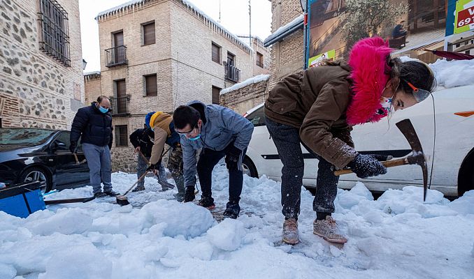 Temporal Filomena: los expertos achacan el caos producido a la falta de experiencia