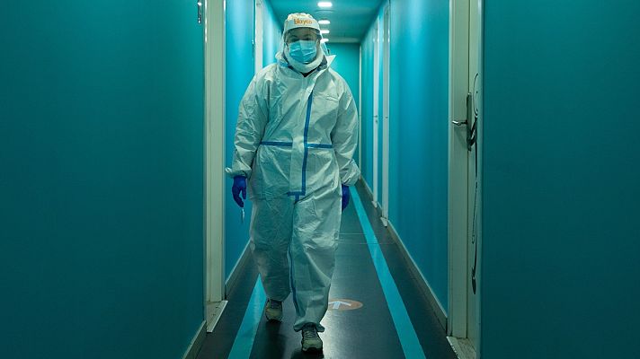 Telediario 1 - Coronavirus en Cataluña: votar o no votar el 14F