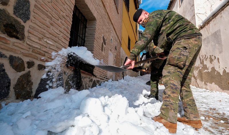 El rastro de Filomena en otras comunidades autónomas