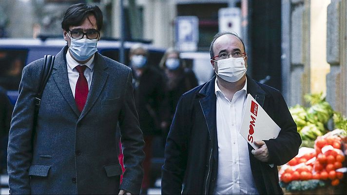 Telediario 1 - El PSC propondrá celebrar las elecciones catalanas en marzo