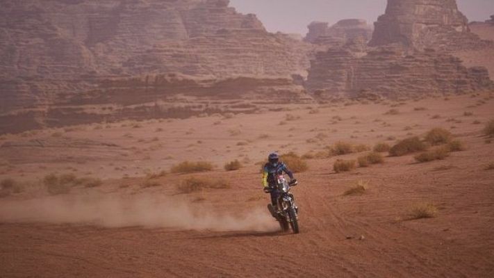 Dakar 2021 | Dani Albero, a punto de culminar su primer Dakar