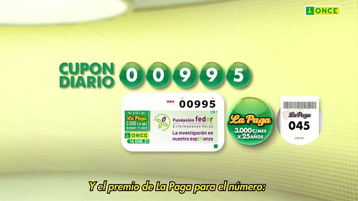 Sorteos ONCE - Sorteo ONCE - 14/01/21