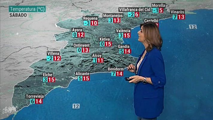 El tiempo en la Comunidad Valenciana - 15/01/21