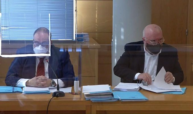 Villarejo y Corinna Larsen cargan contra el exdirector del CNI en el primer juicio contra el excomisario