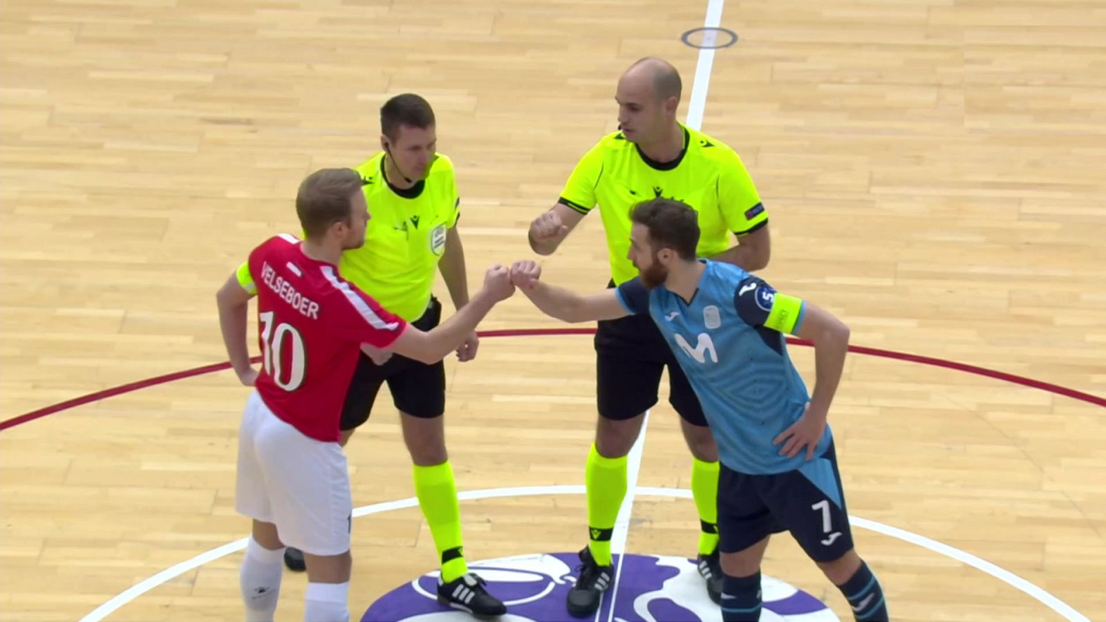 Fútbol Sala - UEFA Champions League. 1/16 ida: Movistar Inter FS - Hovocubo - ver ahora