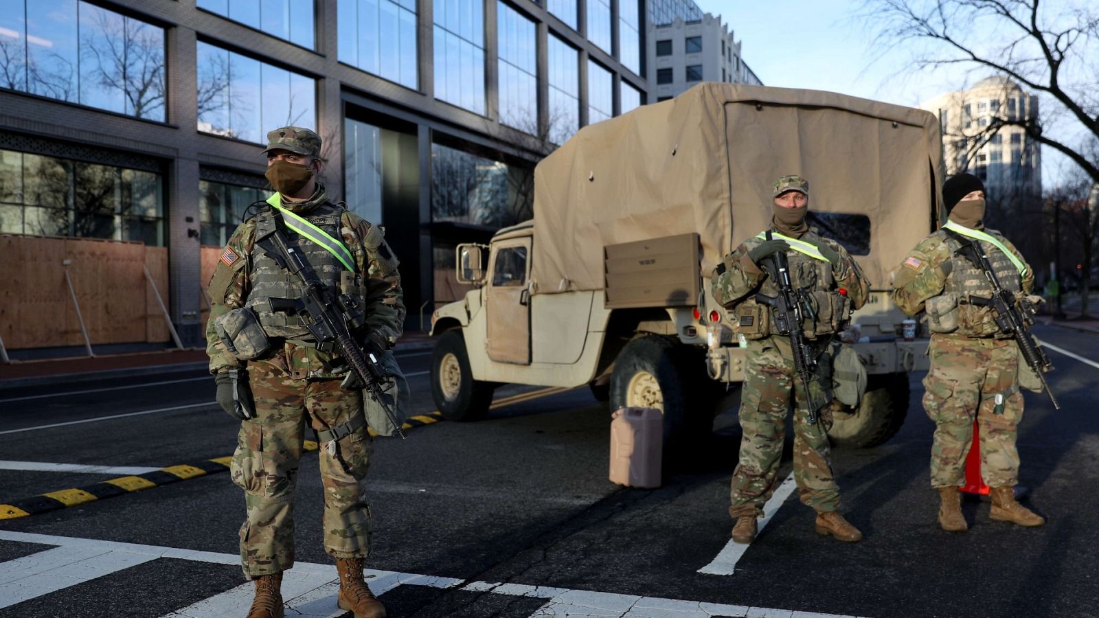 Washington se blinda para la investidura de Biden