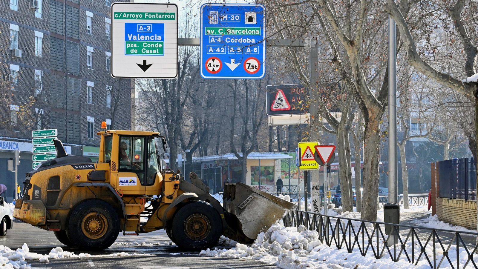 Temporal Filomena: Madrid, una semana después de la nevada