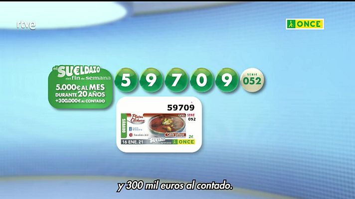 Sorteos ONCE - Sorteo ONCE - 16/01/21