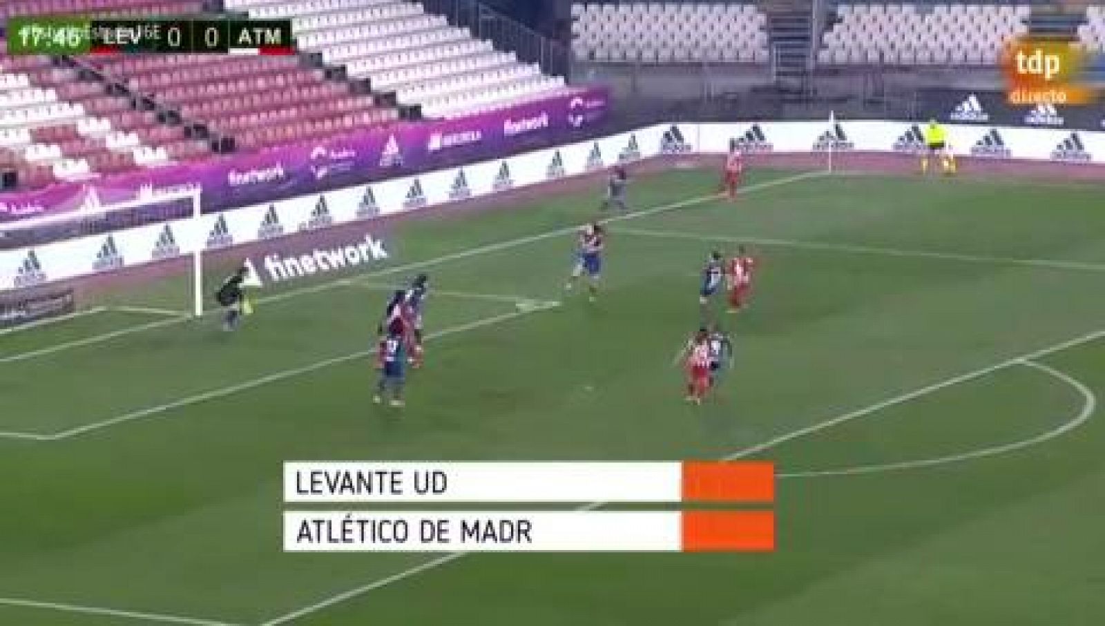 Resumen Levante 0-3 Atlético de Madrid