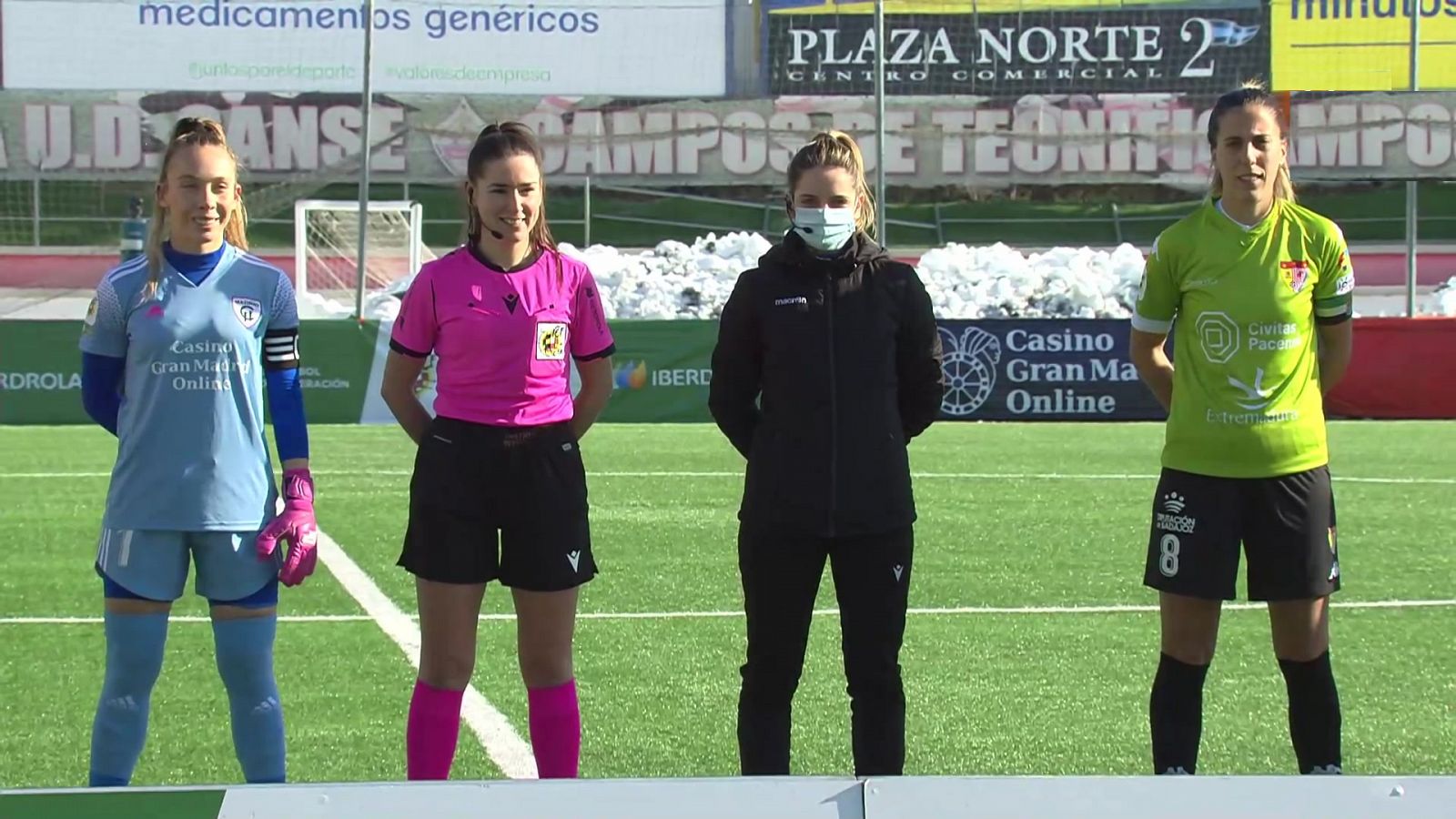 Fútbol - Primera División femenina. 8ª jornada: Madrid CFF - CD Santa Teresa - RTVE.es