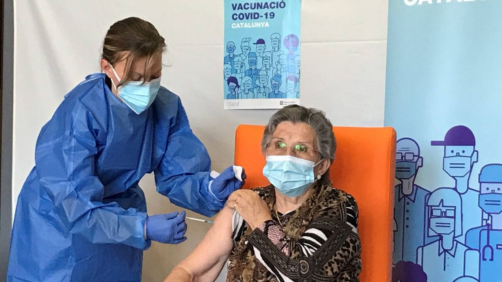 Coronavirus - Varias comunidades administran la segunda dosis de Pfizer - RTVE.es
