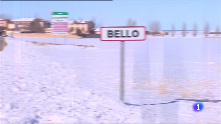 Telediario 1 - El Triángulo del frío, bajo cero