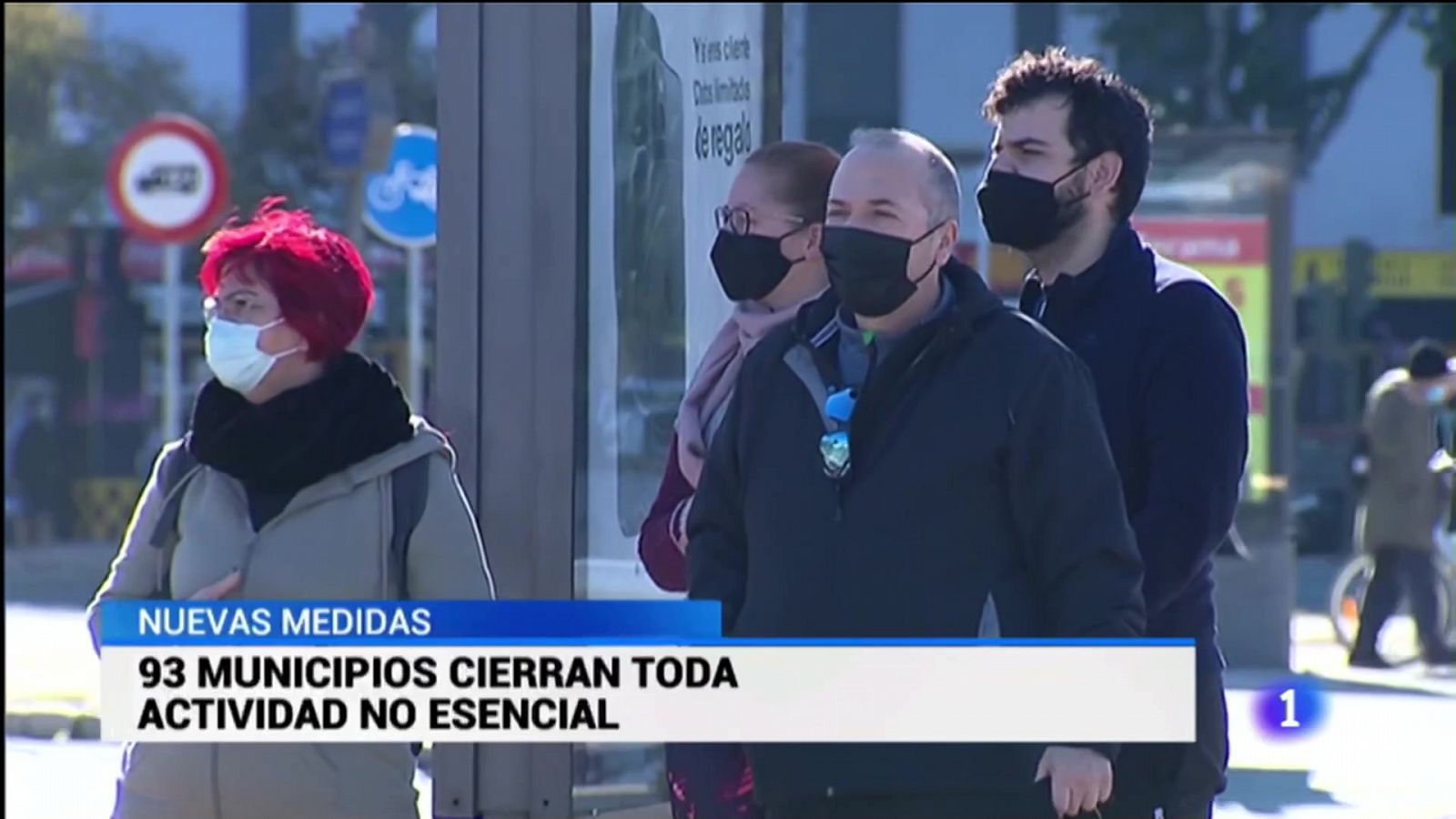 Primer día laborable con las nuevas medidas de restricción ya en vigor en Andalucía.