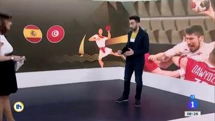 Telediario 1 - Mundial de balonmano | España, a por la mejoría y a por la clasificación