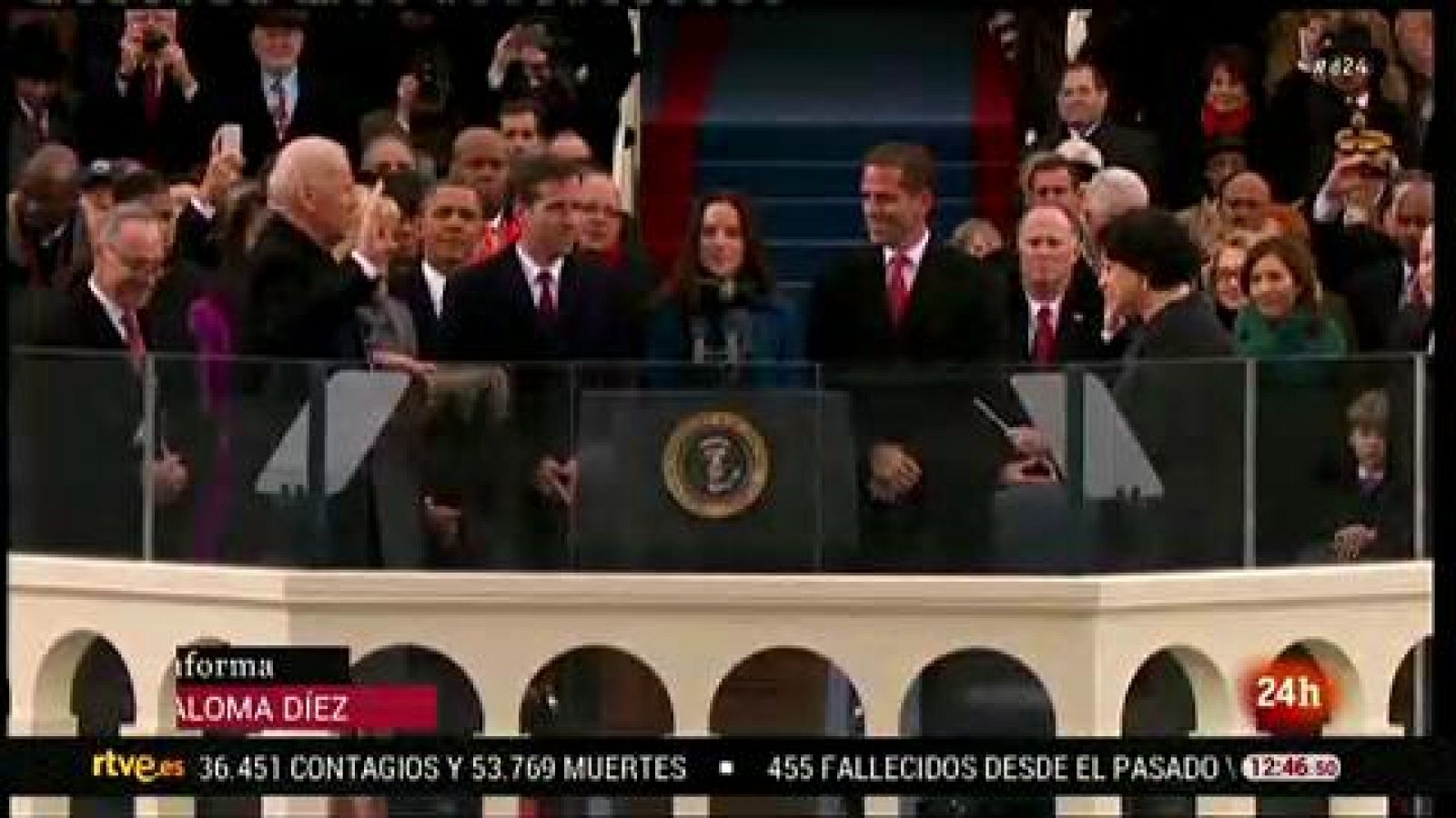 Estados Unidos: Biden tomará posesión en una ceremonia atípica - RTVE.es 