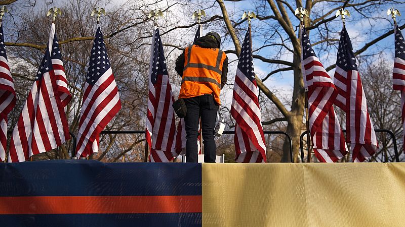 Washington preparada para la toma de posesión de Biden