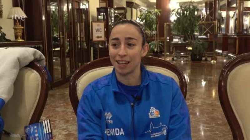 Silvia Domínguez: "Sólo hemos pensado en ganar todos los partidos"